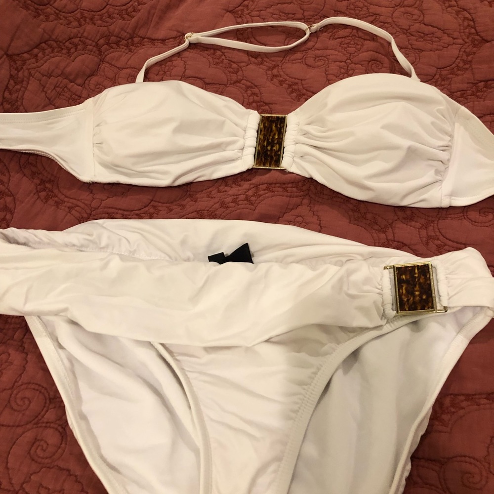 WHBM bandeau bikini